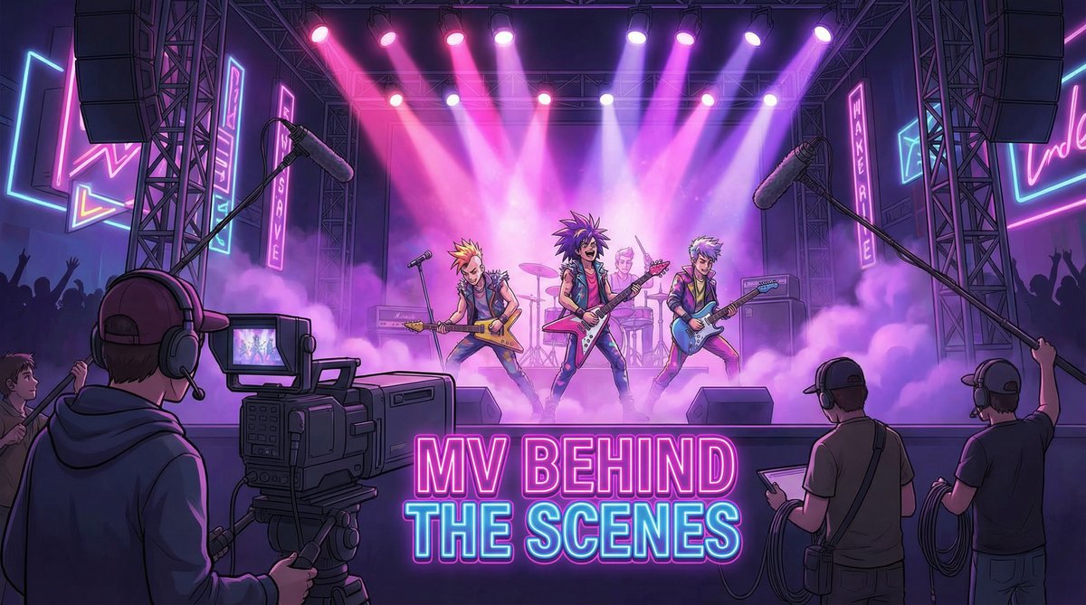 群p视频 MV拍摄幕后花絮视频